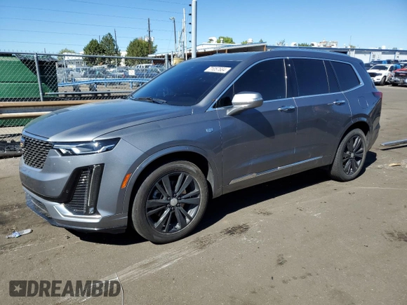 2021 Cadillac XT6 Premium Luxury z VIN 1GYKPCRS8MZ151853, wystawiony jako Copart lot #71057684 z przebiegiem 53 727 mil mil oraz Czysty tytuł • Clean title. Historia ofert i sprzedaży dostępna na DreamBid. Obrazek 1.
