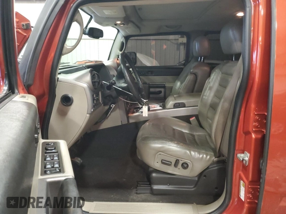 2004 Hummer H2 with VIN 5GRGN23U84H106907, listed as a Copart auction lot 42089285 with 115,838 mi miles and Salvage Title. Bid and sale history available at carsss.com. Image 7.