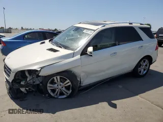 2013 Mercedes-Benz M 350 with VIN 4JGDA5JB8DA134567, listed as a Copart auction lot 59337765 with 150,670 mi miles and Salvage title. Bid and sale history available at DreamBid. Image 1.