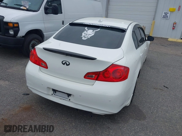 2013 Infiniti G37 x with VIN JN1CV6AR4DM759007, listed as a IAAI auction lot 42165518 with 193,489 mi miles and . Bid and sale history available at carsss.com. Image 4.
