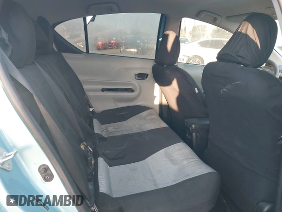 2014 Toyota Prius One with VIN JTDKDTB38E1081501, listed as a IAAI auction lot 41971792 with 96,429 mi miles and . Bid and sale history available at DreamBid. Image 8.