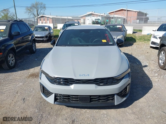 2025 Kia K5 GT-Line with VIN KNAG64J79S5311638, listed as a IAAI auction lot 41854638 with 3,972 mi miles. Bid and sale history available at carsss.com. Image 12.