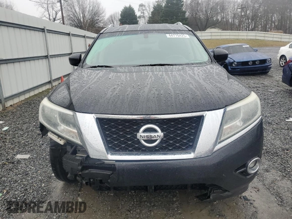 2016 Nissan Pathfinder SV with VIN 5N1AR2MNXGC617017, listed as a Copart auction lot 44770425 with 213,751 mi miles and Salvage Title. Bid and sale history available at carsss.com. Image 5.