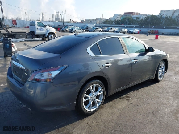 2012 Nissan Maxima 3.5 SV with VIN 1N4AA5AP4CC845873, listed as a IAAI auction lot 41979587 with 108,934 mi miles. Bid and sale history available at carsss.com. Image 4.