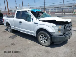 2015 Ford F-150 XL with VIN 1FTEX1C80FKD13359, listed as a IAAI auction lot 42483316 with 157,225 mi miles and . Bid and sale history available at DreamBid. Image 1.
