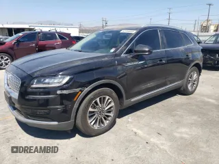 2021 Lincoln Nautilus Standard with VIN 2LMPJ6J98MBL03821, listed as a Copart auction lot 63704644 with 114,611 mi miles and Salvage title. Bid and sale history available at DreamBid. Image 1.