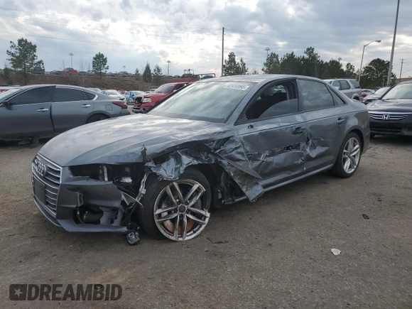 2017 Audi A4 Season of Audi Premium with VIN WAUDNAF48HN048845, listed as a Copart auction lot 42410995 with 0 mi miles and Salvage Title. Bid and sale history available at carsss.com. Image 1.