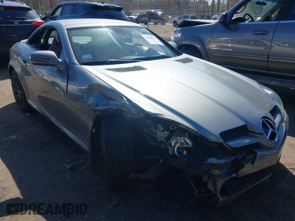 2011 Mercedes-Benz SLK 300 with VIN WDBWK5EA5BF239416, listed as a IAAI auction lot 42048520 with 57,454 mi miles and . Bid and sale history available at DreamBid. Image 1.