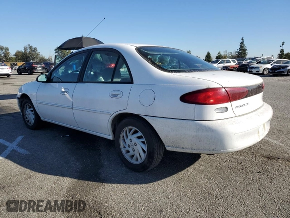 1997 Ford Escort LX with VIN 1FALP13PXVW380014, listed as a Copart auction lot 86107594 with 145,491 mi miles and Salvage Title. Bid and sale history available at carsss.com. Image 2.