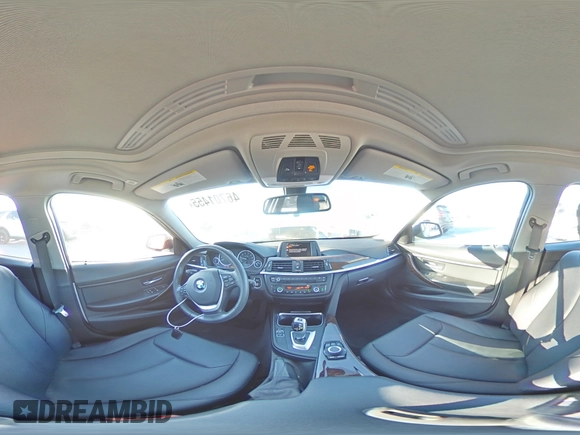 2015 BMW 3 Series 328i with VIN WBA3C1C51FK122717, listed as a Copart auction lot 46701455 with 57,826 mi miles and Salvage Title. Bid and sale history available at carsss.com. Image 12.