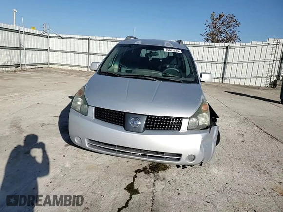 2005 Nissan Quest SL with VIN 5N1BV28UX5N112047, listed as a Copart auction lot 75661284 with 79,943 mi miles and Salvage Title. Bid and sale history available at carsss.com. Image 12.