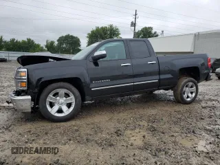 2014 Chevrolet Silverado 1500 LTZ with VIN 1GCVKSEJ7EZ319699, listed as a Copart auction lot 66067564 with 44,786 mi miles and Salvage Title. Bid and sale history available at DreamBid. Image 1.