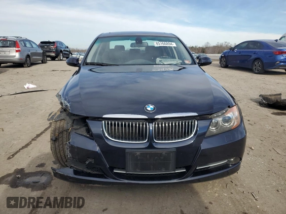 2008 BMW 3 Series 335xi with VIN WBAVD53568A010775, listed as a Copart auction lot 85166894 with 112,547 mi miles and Clean Title. Bid and sale history available at carsss.com. Image 5.
