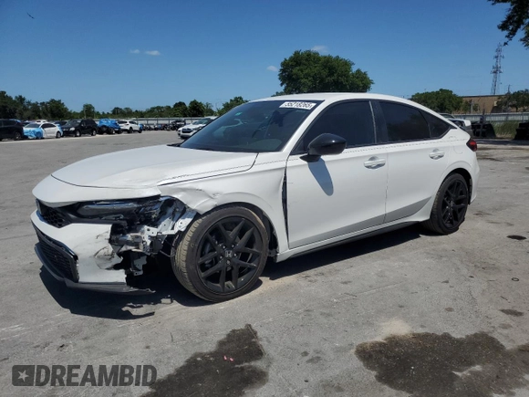 2025 Honda Civic Sport z VIN 19XFL2H87SE008193, wystawiony jako Copart lot #55218265 z przebiegiem 5 796 mil mil oraz Nie do naprawy • Non repairable. Historia ofert i sprzedaży dostępna na DreamBid. Obrazek 1.