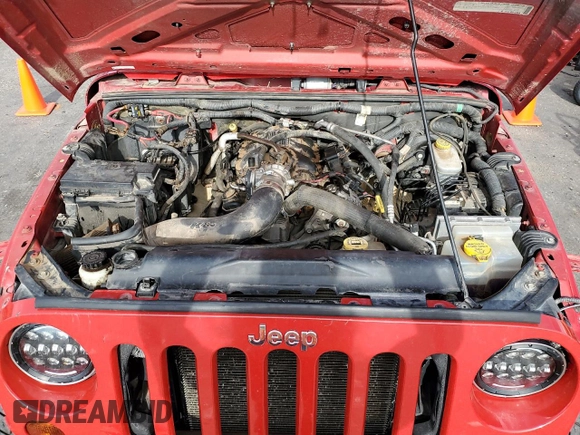 2008 Jeep Wrangler Unlimited X с VIN 1J4GA39188L594432, выставлен на аукционе Copart как лот 62854645 с пробегом 139 304 миль миль и Списание • Salvage title. История ставок и продаж доступна на DreamBid. Изображение 12.