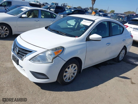 2015 Nissan Versa S Plus with VIN 3N1CN7AP1FL931219, listed as a IAAI auction lot 41654928 with 115,060 mi miles. Bid and sale history available at carsss.com. Image 19.
