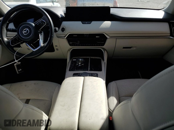 2024 Mazda CX-90 Premium Plus with VIN JM3KKEHA3R1123450, listed as a Copart auction lot 71488854 with 12,983 mi miles and Salvage title. Bid and sale history available at DreamBid. Image 8.