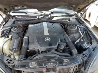 2002 Mercedes-Benz S-Class 4.3L with VIN WDBNG70J62A288492, listed as a Copart auction lot 75062694 with 0 mi miles and Salvage Title. Bid and sale history available at carsss.com. Image 11.