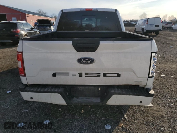2019 Ford F-150 XL with VIN 1FTEW1EP9KKE01635, listed as a Copart auction lot 47281225 with 90,800 mi miles and Clean title. Bid and sale history available at DreamBid. Image 6.