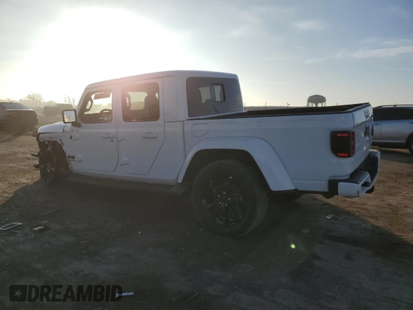 2022 Jeep Gladiator Overland with VIN 1C6HJTFG1NL122157, listed as a Copart auction lot 85239324 with 62,396 mi miles and Salvage title. Bid and sale history available at DreamBid. Image 2.