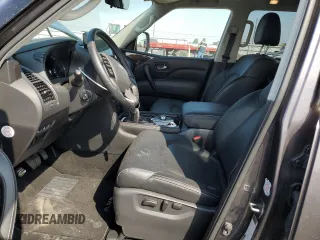 2024 Infiniti QX80 LUXE with VIN JN8AZ2AE4R9328471, listed as a Copart auction lot 69869294 with 17,071 mi miles and Clean Title. Bid and sale history available at carsss.com. Image 7.