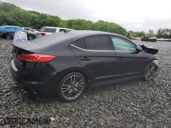 2017 Hyundai Elantra Sport с VIN KMHD04LB1HU291775, выставлен на аукционе Copart как лот 57788205 с пробегом 111 826 миль миль и Списание • Salvage title. История ставок и продаж доступна на DreamBid. Изображение 3.