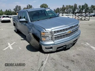 2015 Chevrolet Silverado 1500 LT with VIN 3GCPCREC1FG445638, listed as a Copart auction lot 55586395 with 106,317 mi miles and Salvage Title. Bid and sale history available at DreamBid. Image 13.