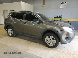 2014 Toyota RAV4 LE with VIN JTMZFREV7ED042650, listed as a Copart auction lot 62836885 with 236,512 mi miles and Salvage title. Bid and sale history available at DreamBid. Image 4.