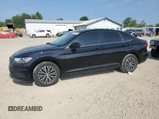 2020 Volkswagen Jetta S with VIN 3VWCB7BU3LM034528, listed as a Copart auction lot 61839555 with 37,224 mi miles and Salvage title. Bid and sale history available at DreamBid. Image 1.