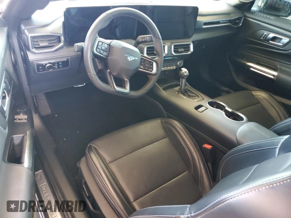2024 Ford Mustang GT with VIN 1FA6P8CF2R5429568, listed as a Copart auction lot 53749355 with Not provided miles and Salvage title. Bid and sale history available at DreamBid. Image 8.