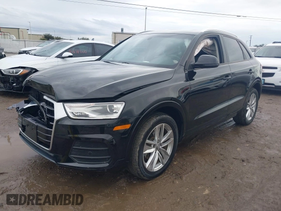 2017 Audi Q3 Premium with VIN WA1ECCFS5HR006322, listed as a IAAI auction lot 41396127 with 46,004 mi miles. Bid and sale history available at carsss.com. Image 17.