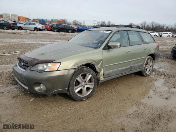 2005 Subaru Legacy Wagon (Natl) Outback R L.L. Bean Edition with VIN 4S4BP86C454360761, listed as a Copart auction lot 42941995 with 0 mi miles and Salvage Title. Bid and sale history available at carsss.com. Image 1.