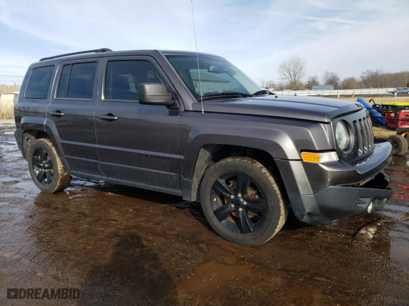2015 Jeep Patriot Altitude Edition with VIN 1C4NJPBA2FD388836, listed as a Copart auction lot 46085185 with 136,149 mi miles and Salvage Title. Bid and sale history available at carsss.com. Image 4.
