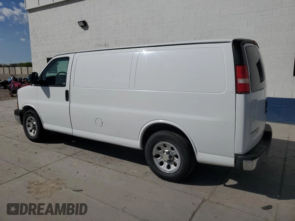 2013 Chevrolet Express Cargo Van with VIN 1GCSGAFX0D1135297, listed as a Copart auction lot 53786215 with 306,270 mi miles and Clean Title. Bid and sale history available at carsss.com. Image 2.