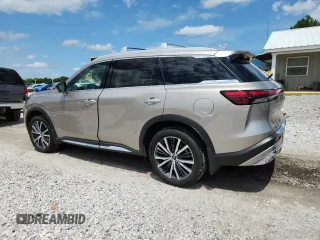 2022 Infiniti QX60 Sensory with VIN 5N1DL1GS0NC331233, listed as a Copart auction lot 61033025 with 23,434 mi miles and Salvage title. Bid and sale history available at DreamBid. Image 2.