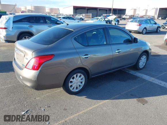 2012 Nissan Versa SL with VIN 3N1CN7AP2CL813868, listed as a IAAI auction lot 41512718 with 88,318 mi miles. Bid and sale history available at carsss.com. Image 4.