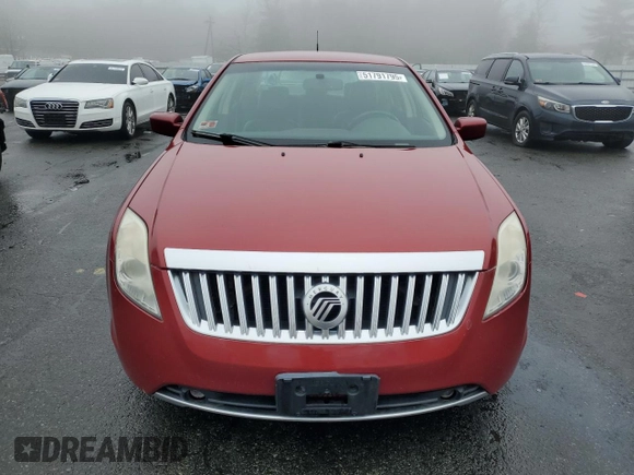 2010 Mercury Milan Premier z VIN 3MEHM0JA5AR601564, wystawiony jako Copart lot #51791795 z przebiegiem 123 290 mil mil oraz Szkoda całkowita • Salvage title. Historia ofert i sprzedaży dostępna na DreamBid. Obrazek 5.