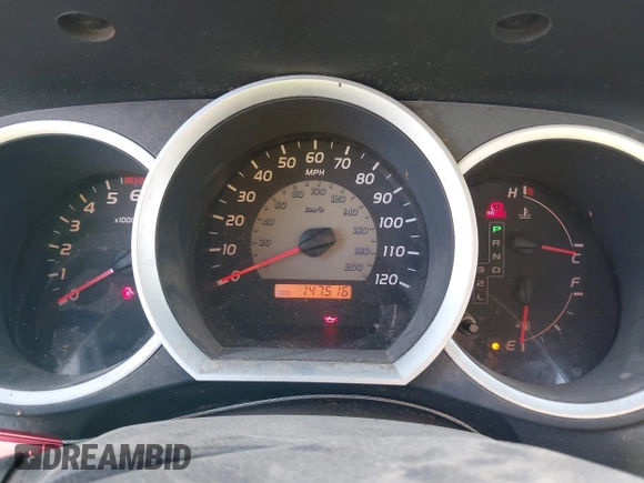 2010 Toyota Tacoma with VIN 5TENX4CN8AZ704920, listed as a IAAI auction lot 41726821 with 147,516 mi miles. Bid and sale history available at carsss.com. Image 7.