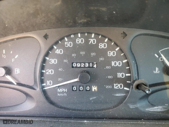 1997 Ford Escort LX with VIN 3FALP15P7VR172687, listed as a Copart auction lot 74506914 with 92,314 mi miles and Salvage Title. Bid and sale history available at carsss.com. Image 9.