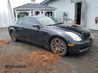 2007 Infiniti G35 Coupe with VIN JNKCV54E27M904435, listed as a Copart auction lot 84934364 with 0 mi miles and Non Repairable. Bid and sale history available at carsss.com. Image 4.
