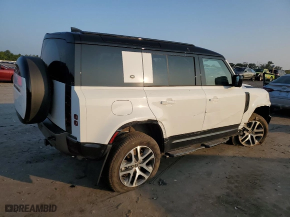 2024 Land Rover Defender X-Dynamic SE with VIN SALE2EEU0R2281574, listed as a Copart auction lot 64271554 with 8,097 mi miles and Salvage Title. Bid and sale history available at carsss.com. Image 3.