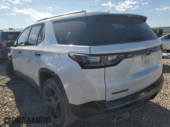 2020 Chevrolet Traverse Premier with VIN 1GNEVKKW0LJ279251, listed as a Copart auction lot 67841124 with 71,782 mi miles and Salvage Title. Bid and sale history available at carsss.com. Image 2.