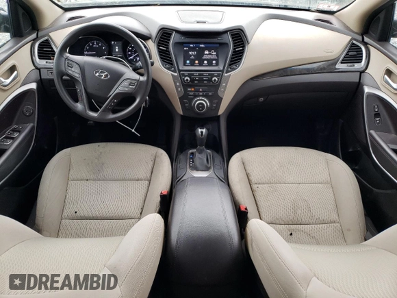 2017 Hyundai Santa Fe 2.4L z VIN 5XYZUDLB5HG483135, wystawiony jako Copart lot #55426735 z przebiegiem 93 470 mil mil oraz Szkoda całkowita • Salvage title. Historia ofert i sprzedaży dostępna na DreamBid. Obrazek 8.