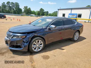 2016 Chevrolet Impala LT with VIN 2G1115S33G9167936, listed as a Copart auction lot 57683385 with 47,787 mi miles and Salvage title. Bid and sale history available at DreamBid. Image 1.