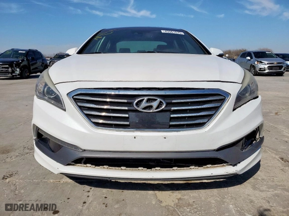 2015 Hyundai Sonata 2.0T Sport with VIN 5NPE34AB9FH248408, listed as a Copart auction lot 45561675 with 113,576 mi miles and Salvage Title. Bid and sale history available at carsss.com. Image 5.