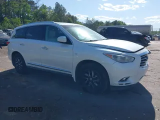 2015 Infiniti QX60 z VIN 5N1AL0MM1FC524964, wystawiony jako IAAI lot #42010993 z przebiegiem 144 670 mil mil oraz . Historia ofert i sprzedaży dostępna na DreamBid. Obrazek 1.