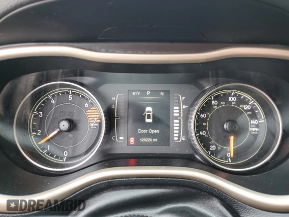 2016 Jeep Cherokee Latitude with VIN 1C4PJLCB4GW230562, listed as a Copart auction lot 51504915 with 120,226 mi miles and Salvage Title. Bid and sale history available at carsss.com. Image 9.