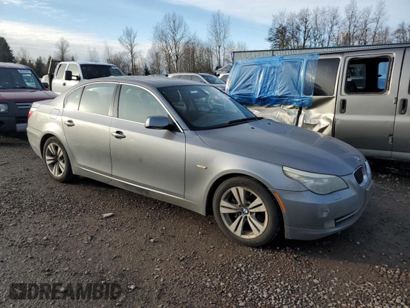 2009 BMW 5 Series 528i with VIN WBANU53519C123474, listed as a Copart auction lot 46118525 with 87,782 mi miles and Clean Title. Bid and sale history available at carsss.com. Image 4.