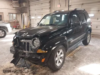 2005 Jeep Liberty Limited with VIN 1J8GL58K05W709307, listed as a IAAI auction lot 41642426 with 81,908 mi miles. Bid and sale history available at carsss.com. Image 18.