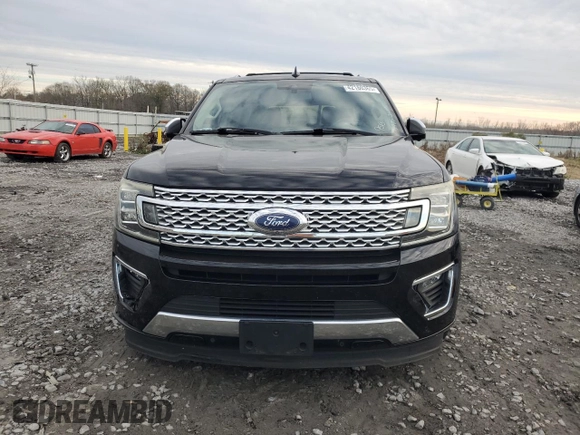 2018 Ford Expedition Platinum with VIN 1FMJU1LT6JEA19513, listed as a Copart auction lot 42180365 with 92,595 mi miles and Salvage Title. Bid and sale history available at carsss.com. Image 5.